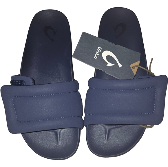 OluKai Sunbeam Slide Women's 6 Navy NEW - Picture 7 of 7